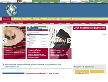 Tablet Screenshot of latinoportal.de